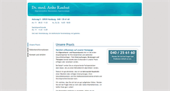 Desktop Screenshot of dr-rauhut.de